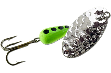 Image of Panther Martin Hammered Regular In-Line Spinner, #6, 1/4oz, Silver, 6PMHM-HS