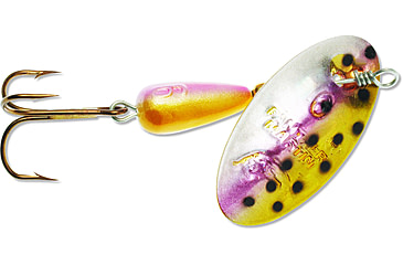 Image of Panther Martin Holographic Regular In-Line Spinner, #6, 1/4oz, Pink &amp; Yellow, 6PMH-PYH