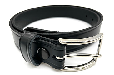 Image of Perfect Fit 1.25in Garrison Belt w/ Chrome Buckle, Black, 30, 3000-CH-30