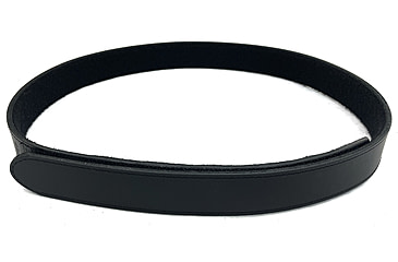 Image of Perfect Fit 1.5in Finest Leather Belt w/ Full Velcro, Plain, Black, Large, 4999-LG