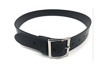 Image of Perfect Fit 1.5in Garrison Economy Belt w/ Chrome Buckle, Plain, Black, 44, 6000-CH-44