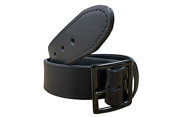 Image of Perfect Fit 1.75in Fully Lined Garrison Belt w/ Black Buckle, Plain, Black, 42, 5006-BK-42