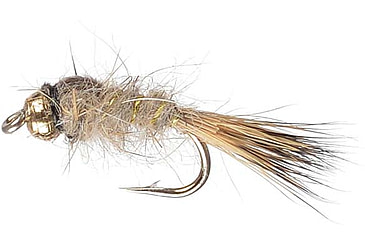 Image of Perfect Hatch Nymph BH Hares Ear Flies #14, PHFLY100914P