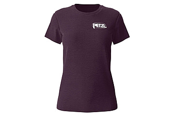 Image of Petzl Eve USA T-Shirt - Women's, Purple, Extra Small, Z044BA00