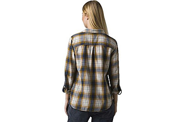 Image of prAna Alfie Flannel - Women's, Small, Latte, 1962591-253-S