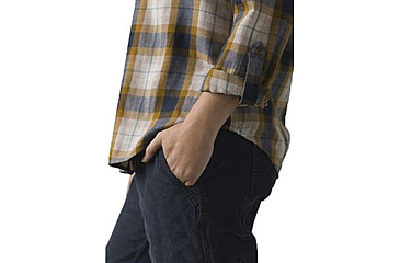 Image of prAna Alfie Flannel - Women's, Small, Latte, 1962591-253-S