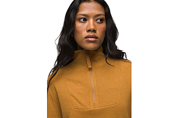 Image of prAna Cozy Up Pullover - Womens, Spiced Heather, Extra Small, 2046111-200-XS