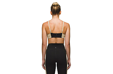 Image of prAna Heavana Hot Spell Bra - Womens, Black / Cliffside Heather, L, 2066821-003-L