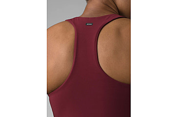 Image of prAna Momento Crop Top - Womens, Maroon/Nautical, Large, 1963231-601-L