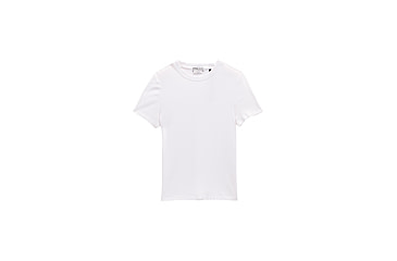 Image of prAna Foundation Rib Tee - Womens, White, XS, 1970821-100-XS