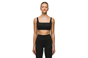 Image of prAna Heavana Hot Spell Bra - Womens, Black Heather, XL, 2066821-004-XL