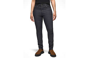 Image of prAna Kayla High Rise Jean - Womens, Denim Solid, 4, 1968371-400-RG-4