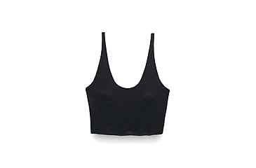 Image of prAna Chakara Crop Top - Womens, Black, Small, 1972231-001-S
