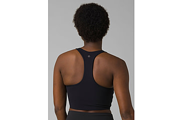 Image of prAna Momento Crop Top - Womens, Large, Black, 1963231-002-L