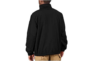 Image of Propper 1/4 Zip Softshell Job Shirt - Mens, Black, Extra Large, Long Inseam, F54395Z001XL3