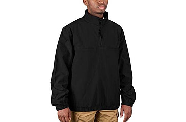 Image of Propper 1/4 Zip Softshell Job Shirt - Mens, Black, Extra Large, Long Inseam, F54395Z001XL3