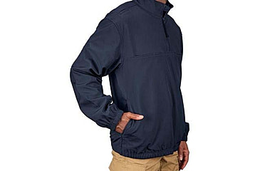 Image of Propper 1/4 Zip Softshell Job Shirt - Mens, LAPD Navy, Extra Large, Regular Inseam, F54395Z450XL2