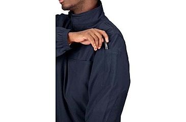 Image of Propper 1/4 Zip Softshell Job Shirt - Mens, LAPD Navy, Extra Large, Regular Inseam, F54395Z450XL2
