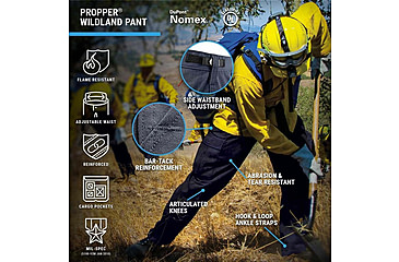 Image of Propper Dual Compliant Wildland Station Pants - Mens, Station Navy, Medium, Short, F52380J498M1