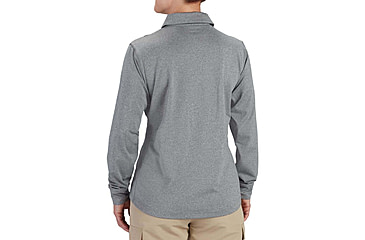 Image of Propper EdgeTec Long Sleeve Polo - Womens, Heather Grey, XL, F58255M023XL