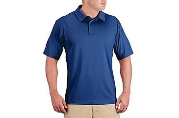 Image of Propper EdgeTec Short Sleeve Polo - Mens, Cobalt Blue, XL, F58025M452XL