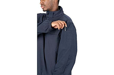 Image of Propper Hooded Soft Shell Job Shirt - Mens, LAPD Navy, Medium, Regular, F54015Z450M2