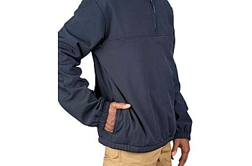 Image of Propper Hooded Soft Shell Job Shirt - Mens, LAPD Navy, Medium, Regular, F54015Z450M2