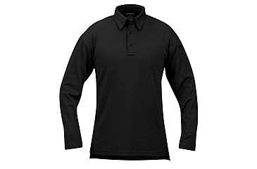 Image of Propper I.C.E. Performance Polo Long Sleeve - Mens, Black, 8X Large, F5315720018XL