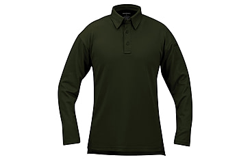 Image of Propper I.C.E. Performance Polo Long Sleeve - Mens, Dark Green, 8X Large, F5315723118XL