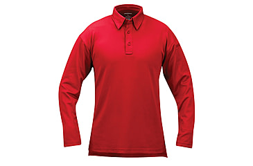 Image of Propper I.C.E. Performance Polo Long Sleeve - Mens, Red, 7XL, F5315726007XL