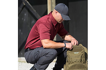 Image of Propper I.C.E. Performance Short Sleeve Polo - Mens, Burgundy, 3XL, F5341726153XL