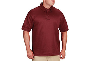 Image of Propper I.C.E. Performance Short Sleeve Polo - Mens, Burgundy, 3XL, F5341726153XL