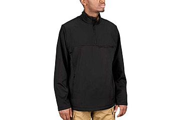 Image of Propper Kinetic Quarter Zip Pullover, Black, 4XL, F5432040014XL