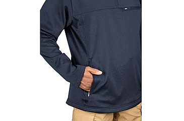 Image of Propper Kinetic Quarter Zip Pullover, LAPD Navy, XL, F543204450XL