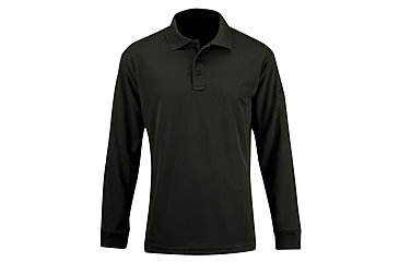Image of Propper Long Sleeve Uniform Polo - Mens, Dark Green, 6XL, F53564C3116XL