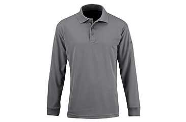 Image of Propper Long Sleeve Uniform Polo - Mens, Grey, 3XL, F53564C0203XL