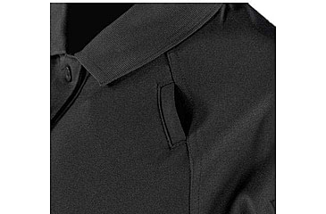 Image of Propper Raglan Long Sleeve Utility Polo - Womens, Black, 3XL, F5310010013XL