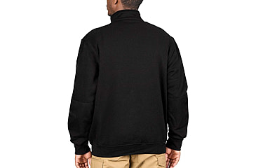 Image of Propper Station 1/4 Zip Job Shirt - Mens, Black, Large, Long, F58366Y001L3