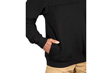 Image of Propper Station 1/4 Zip Job Shirt - Mens, Black, Large, Long, F58366Y001L3