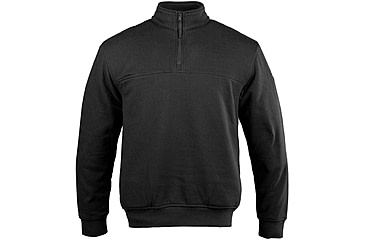 Image of Propper Station 1/4 Zip Job Shirt - Mens, Black, Large, Long, F58366Y001L3