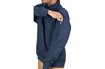 Image of Propper Station 1/4 Zip Job Shirt - Mens, LAPD Navy, XXL, Regular, F58366Y450XXL2