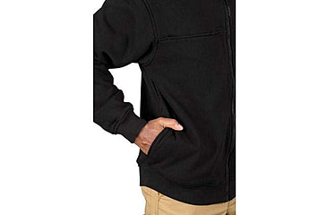 Image of Propper Station Full Zip Job Shirt - Mens, Black, 3XL, Long, F58416Y0013XL3