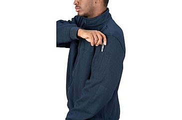 Image of Propper Station Full Zip Job Shirt - Mens, LAPD Navy, Medium, Large, F58416Y450M3