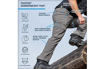 Image of Propper Summerweight Tactical Pant - Mens, Alloy, 44x36, F52583C08044X36