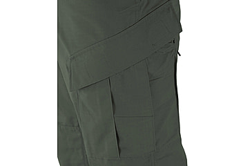 Image of Propper TAC U Trouser, 65/35 Poly/Cotton Battle Rip, 26in Waist, Short, Olive Green