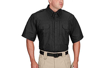 Image of Propper Tactical Short Sleeve Shirt - Mens, Black, 5XL, F5311500015XL