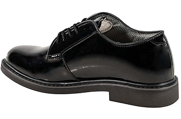 Image of Propper Uniform Dress Patent Oxford Shoes - Mens, Black, 5.5W, F45176T0015.5W