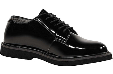 Image of Propper Uniform Dress Patent Oxford Shoes - Mens, Black, 5.5W, F45176T0015.5W