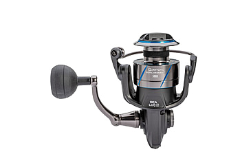 Image of Quantum Benchmark Spinning Reel and Rod Combo, 7ft, 1-PC, Medium, Fast Rod, Graphite Composite Blank, SZ 5000 Reel, 5+1 Bearings, 5.6-1 Ratio, Silver/Blue, BK5000701M1220.P2