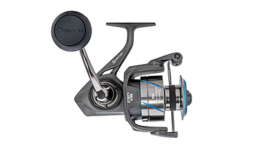 Image of Quantum Benchmark Spinning Reel and Rod Combo, 7ft, 1-PC, Medium, Fast Rod, Graphite Composite Blank, SZ 5000 Reel, 5+1 Bearings, 5.6-1 Ratio, Silver/Blue, BK5000701M1220.P2